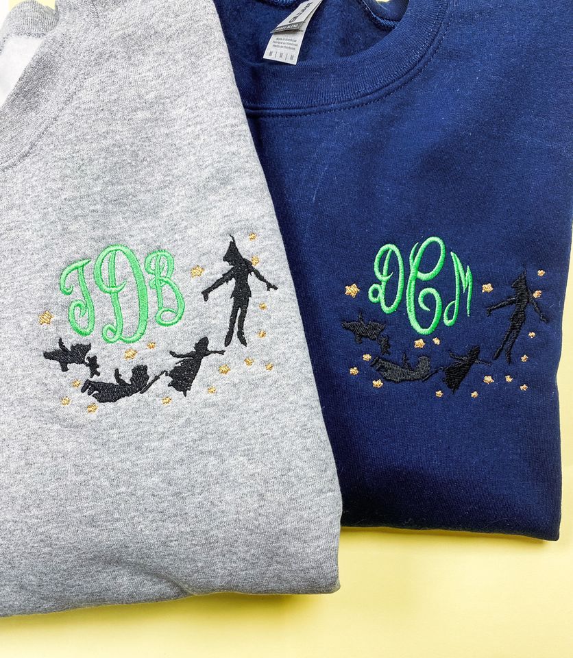 Neverland Monogram Embroidered Sweatshirt