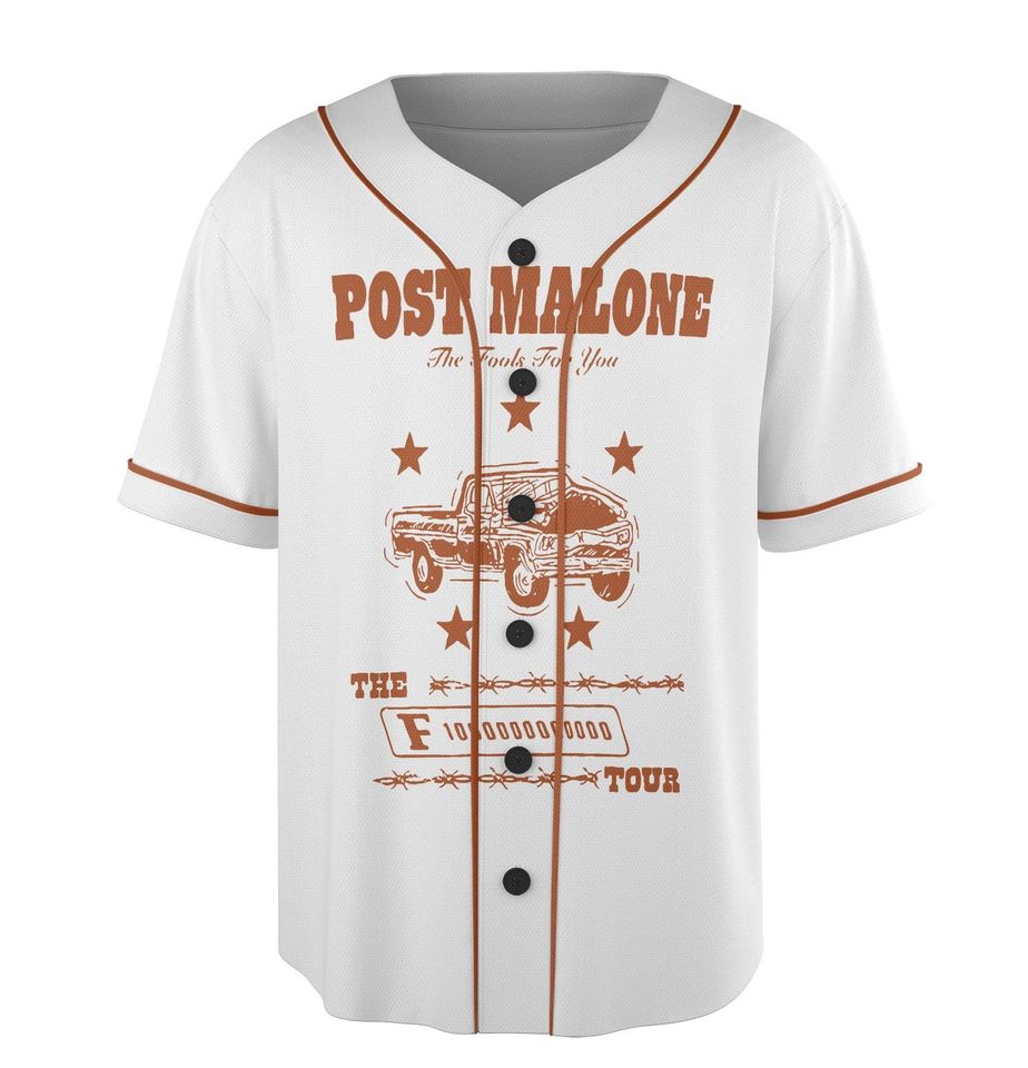 Vintage Post Malone Tour Jersey, Big Ass Stadium Tour Jersey