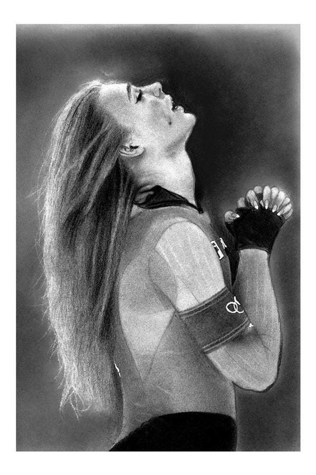 Jutta Leerdam ( Olympics limited edition print! )