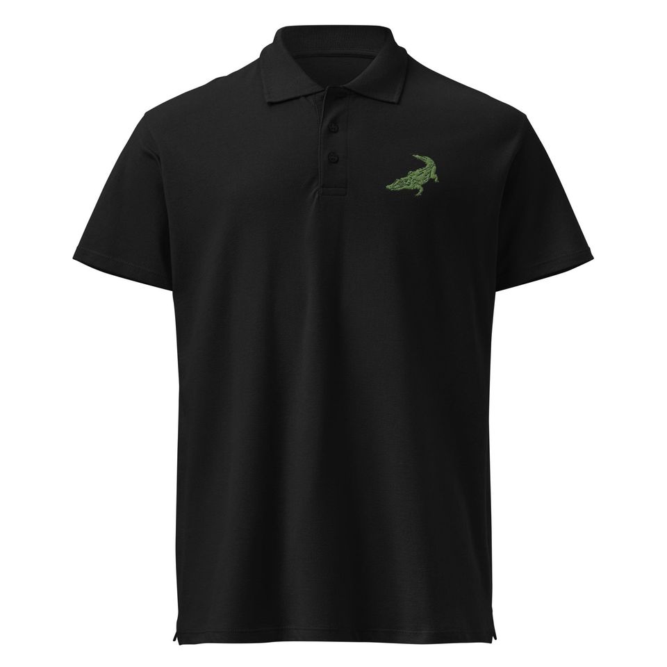 Alligator Embroidered Polo Shirt