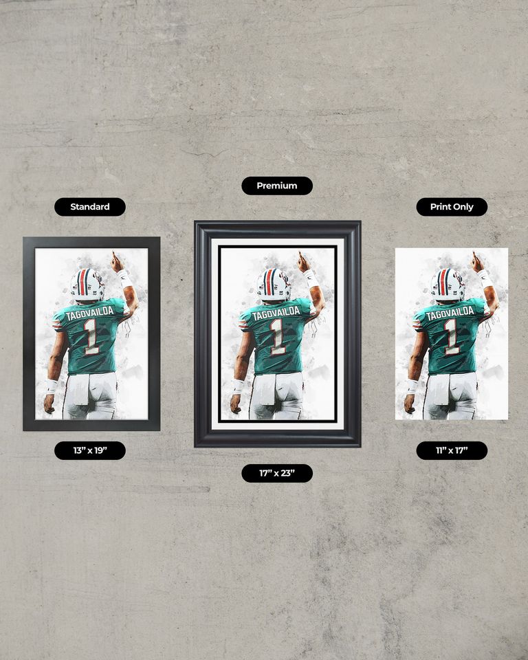 Miami Dolphins Tua Tagovailoa Poster