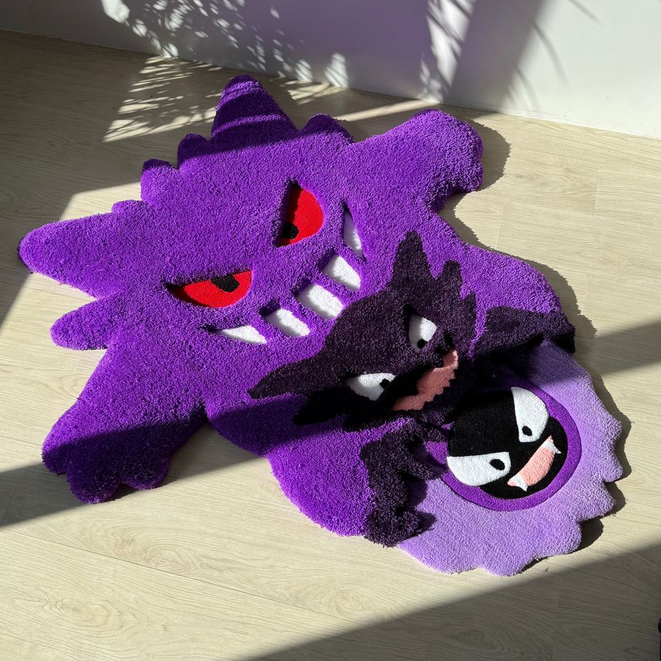 3D Cartoon Character Rug