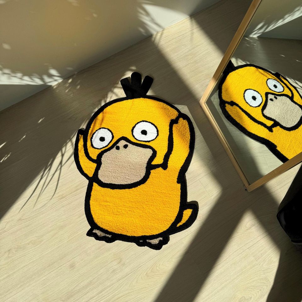 Custom Tufted Cartoon Rug: Anime Gamer Decor