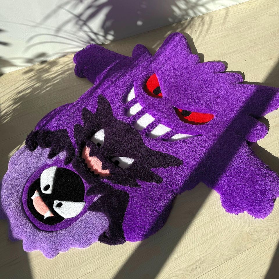 3D Cartoon Character Rug