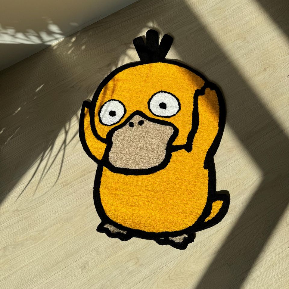 Custom Tufted Cartoon Rug: Anime Gamer Decor