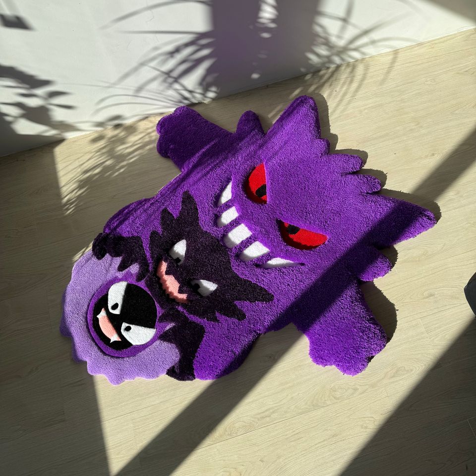 3D Cartoon Character Rug