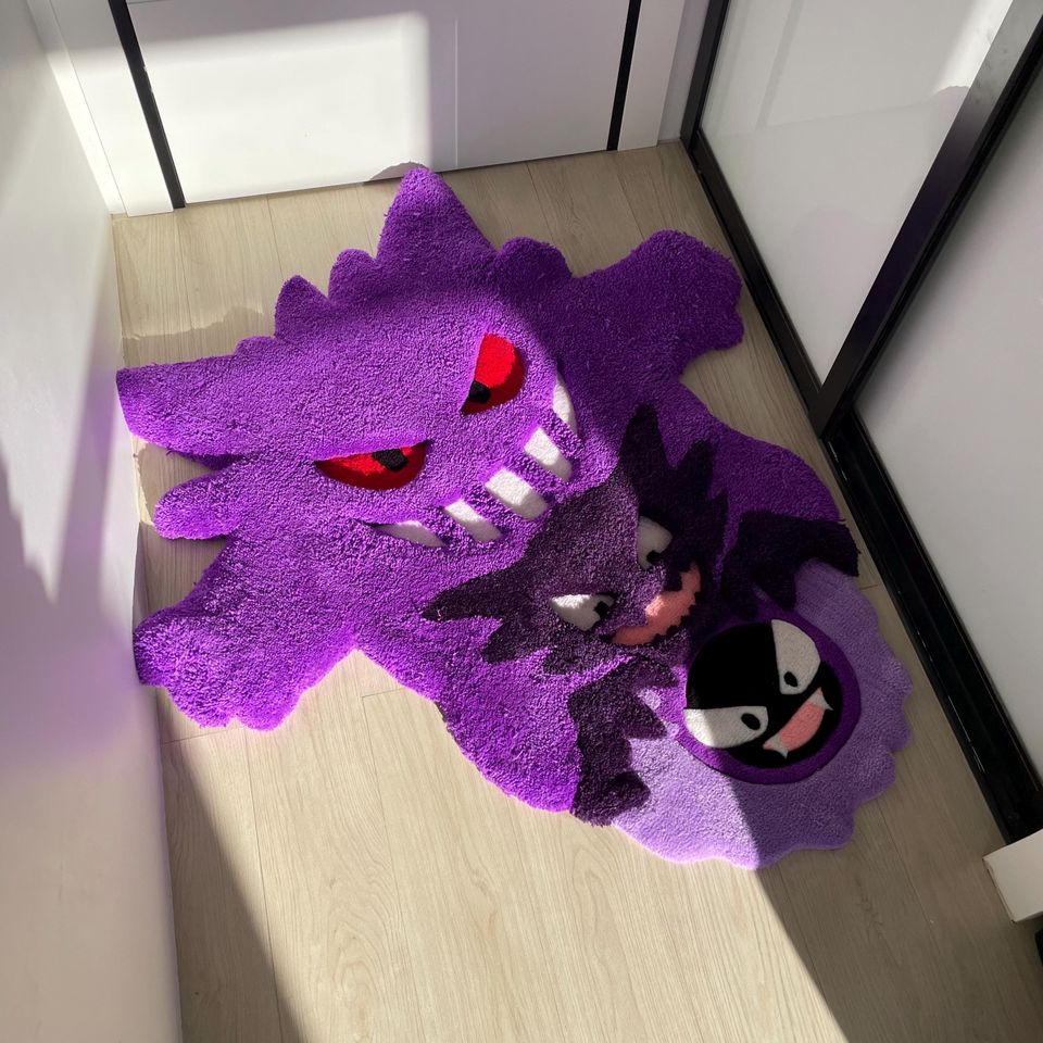 3D Cartoon Character Rug