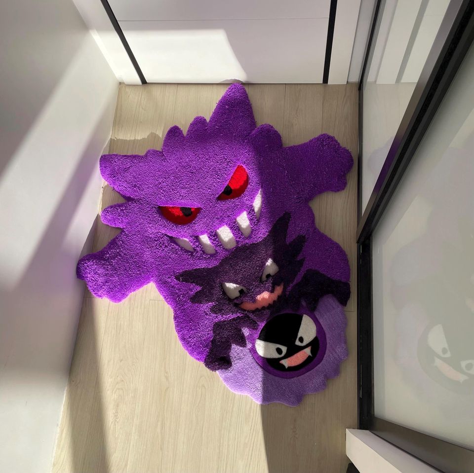 3D Cartoon Character Rug