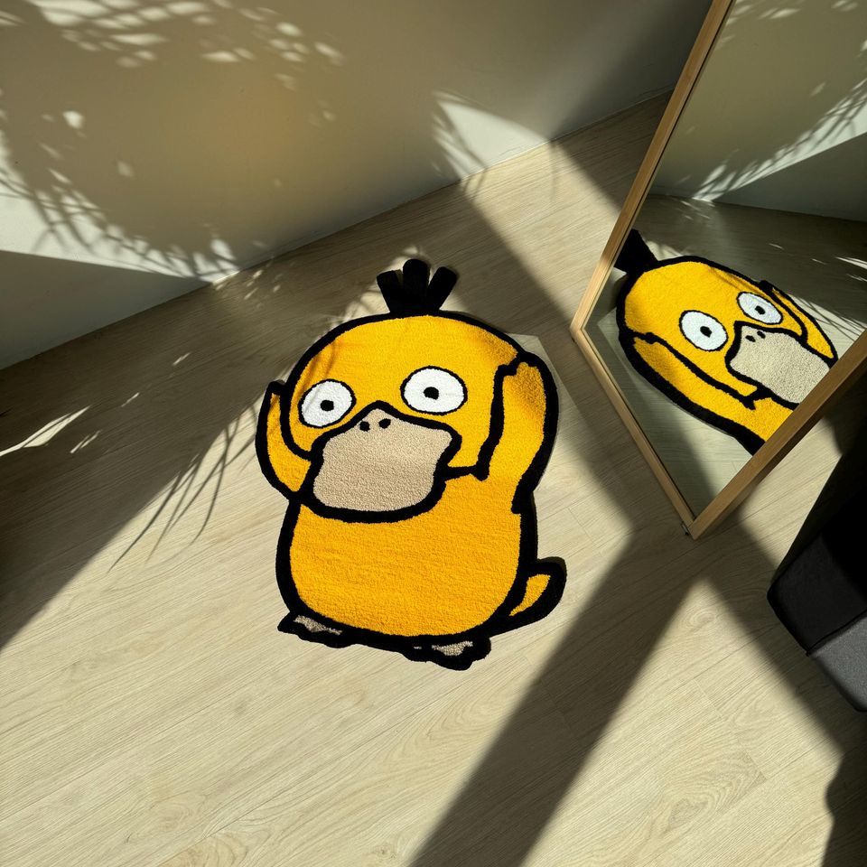 Custom Tufted Cartoon Rug: Anime Gamer Decor