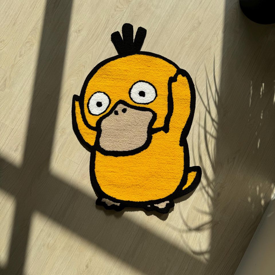 Custom Tufted Cartoon Rug: Anime Gamer Decor