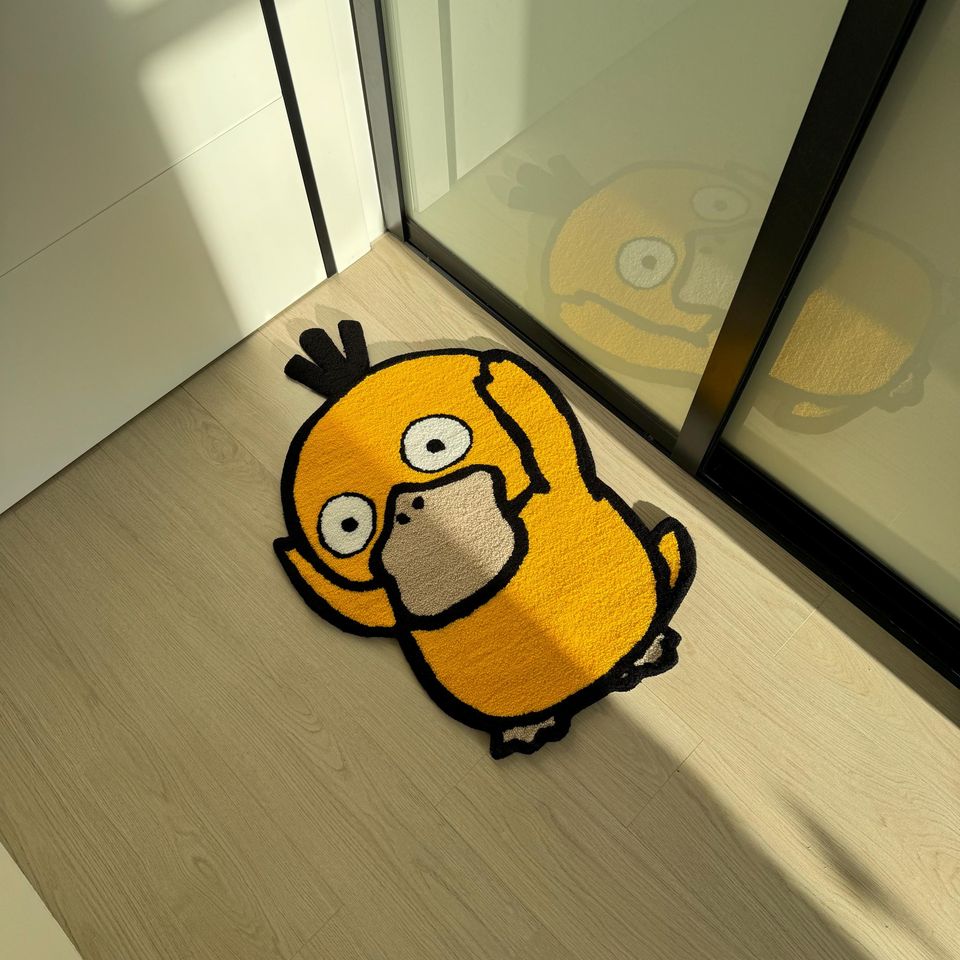 Custom Tufted Cartoon Rug: Anime Gamer Decor