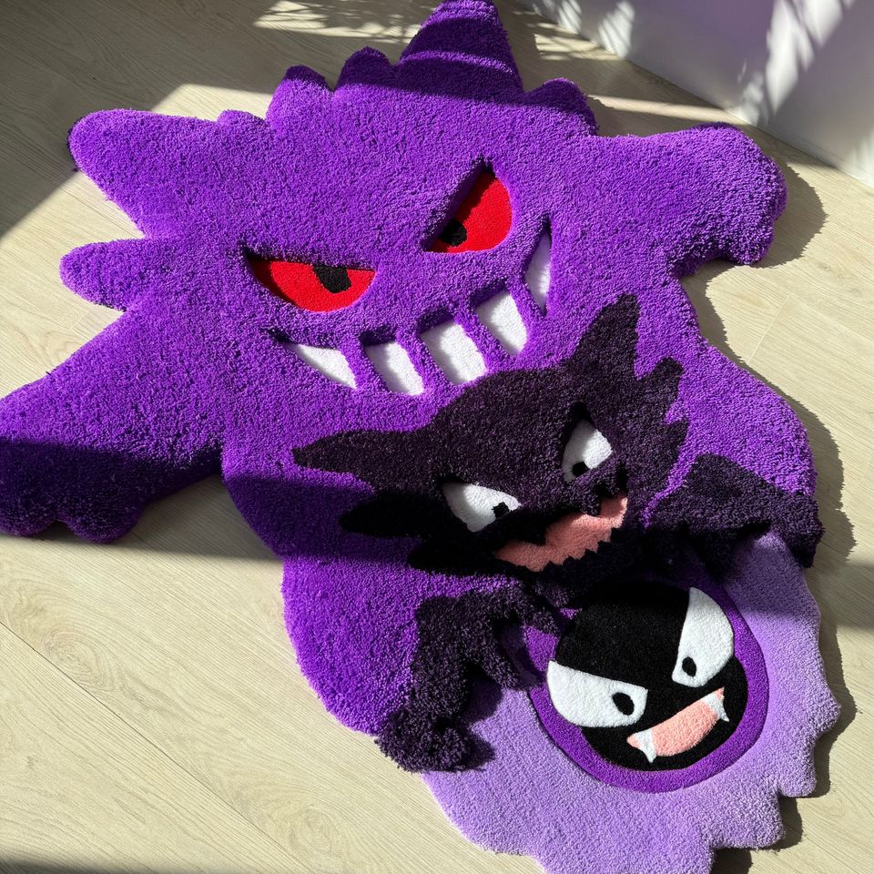 3D Cartoon Character Rug