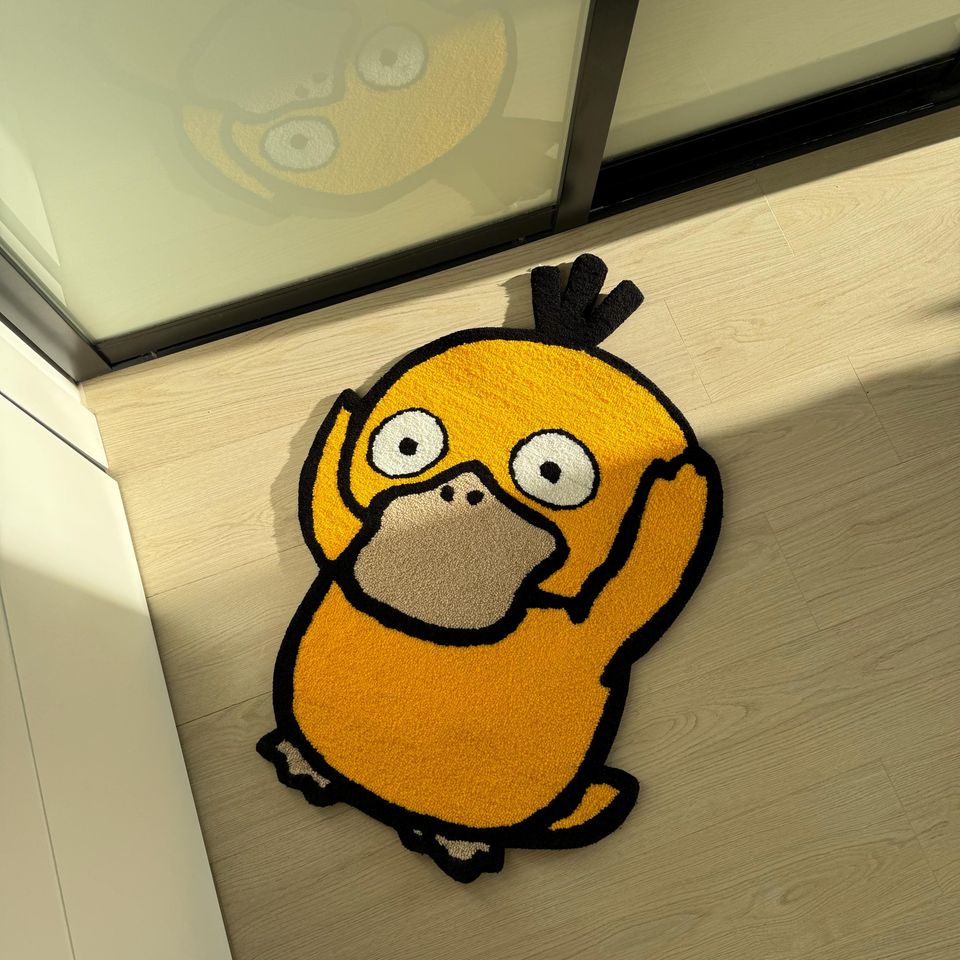 Custom Tufted Cartoon Rug: Anime Gamer Decor