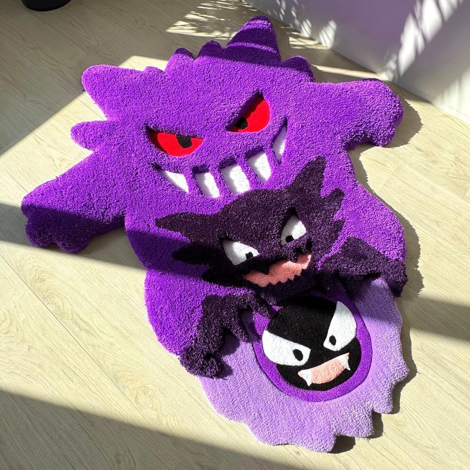 3D Cartoon Character Rug