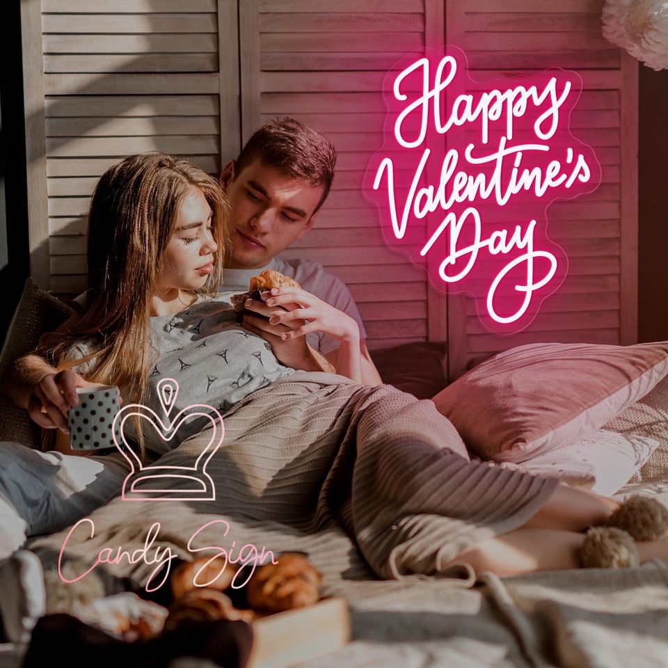 Happy Valentine's Day Neon Sign