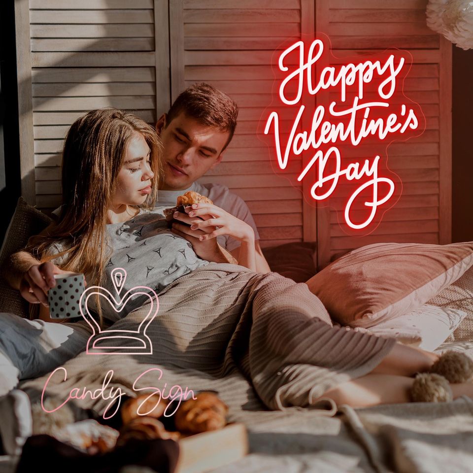 Happy Valentine's Day Neon Sign