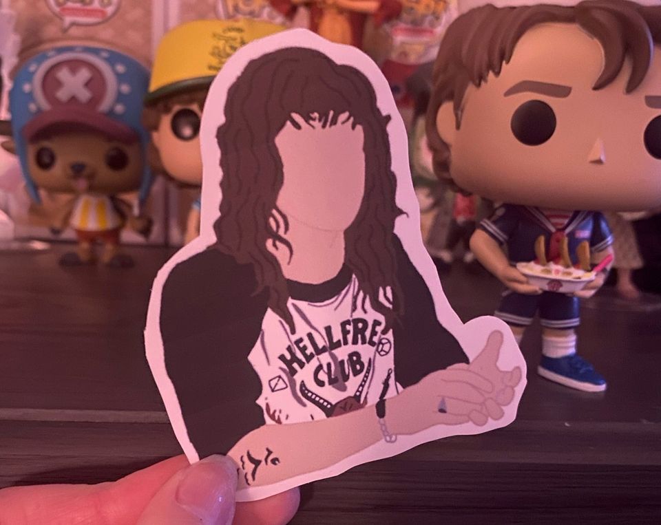 Eddie Inspired Sticker
