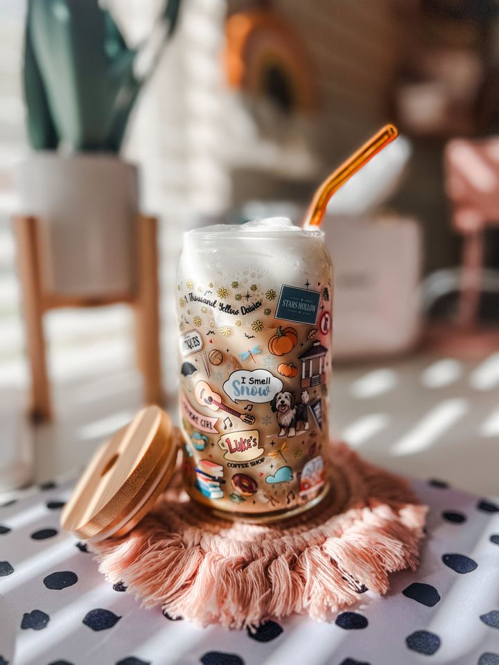 Gilmore Girls Frosted Tumblers