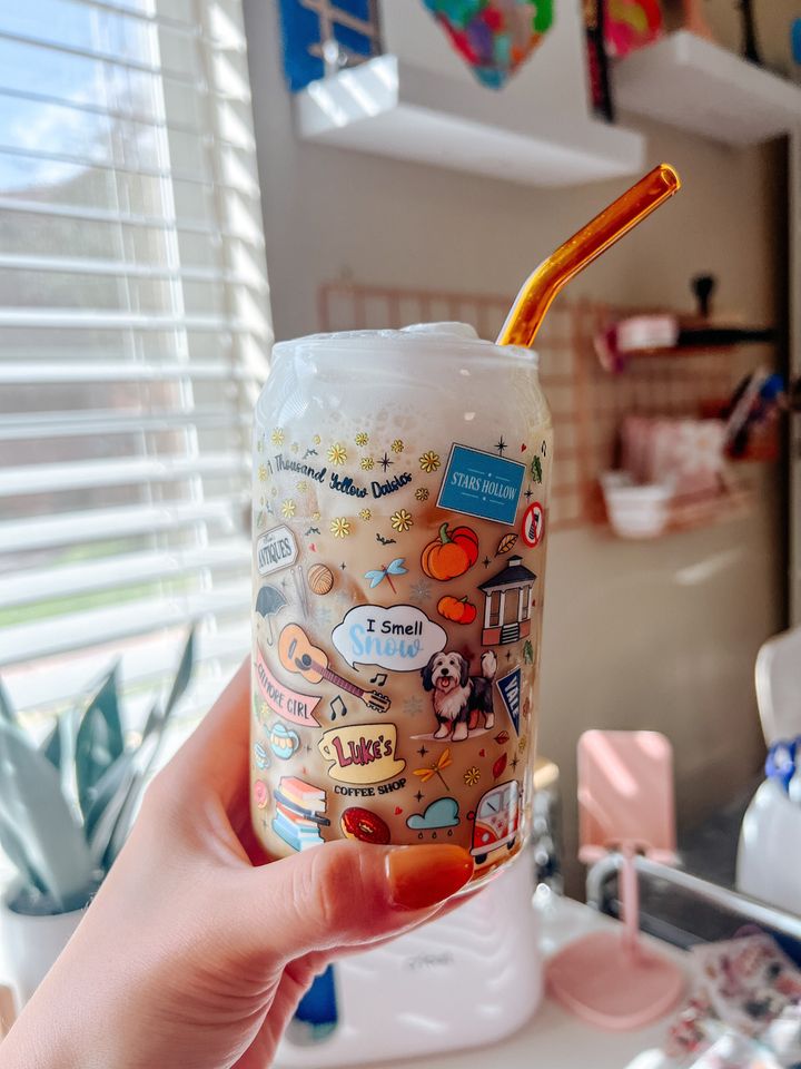 Gilmore Girls Frosted Tumblers