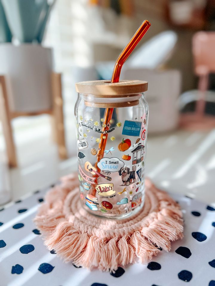 Gilmore Girls Frosted Tumblers