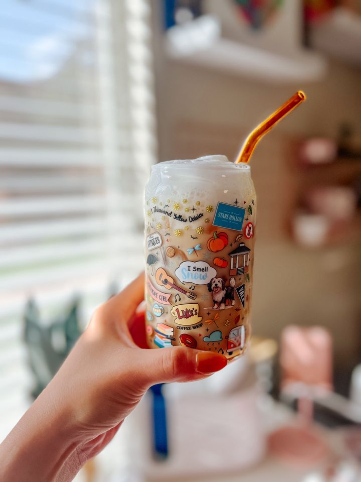 Gilmore Girls Frosted Tumblers