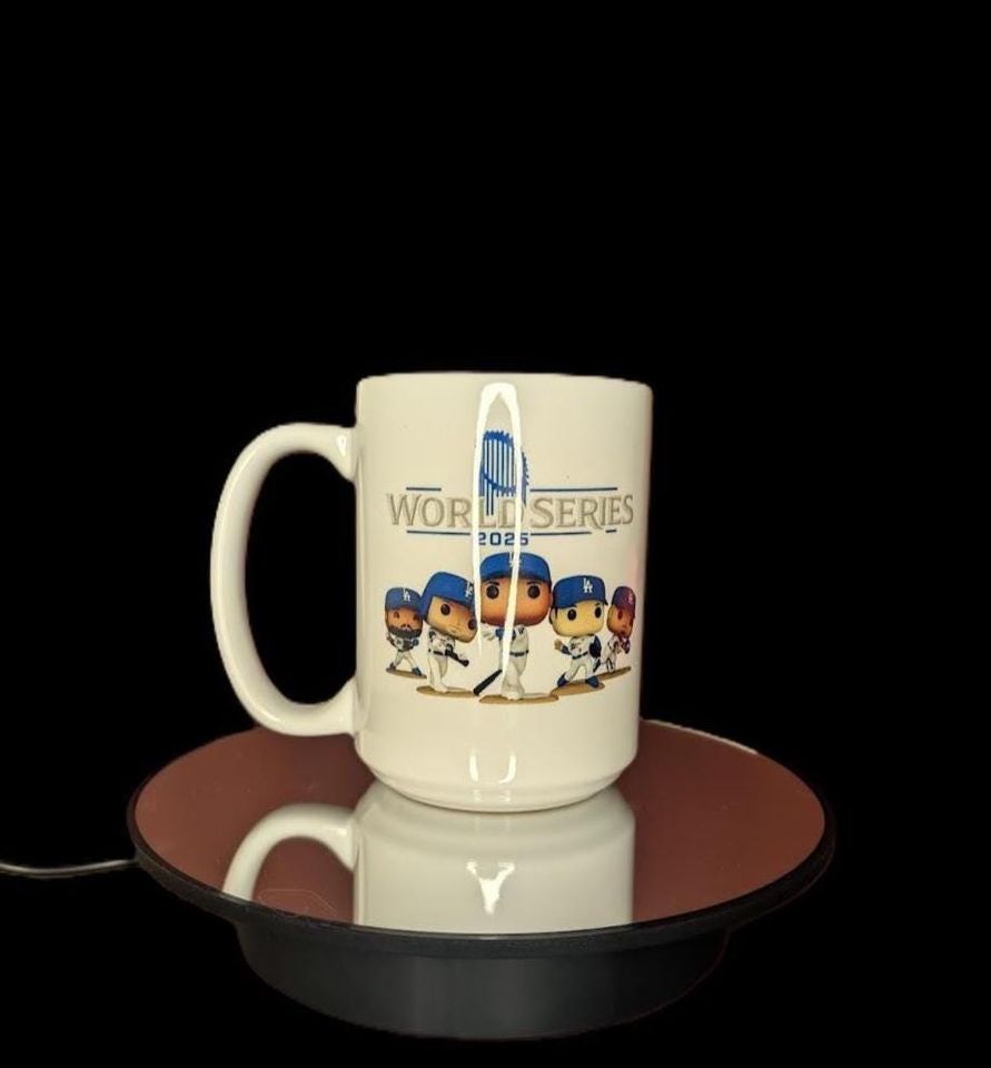 2025 Dodgers World Series Baseball Mug - Collectible Fan Gift for Baseball Lovers