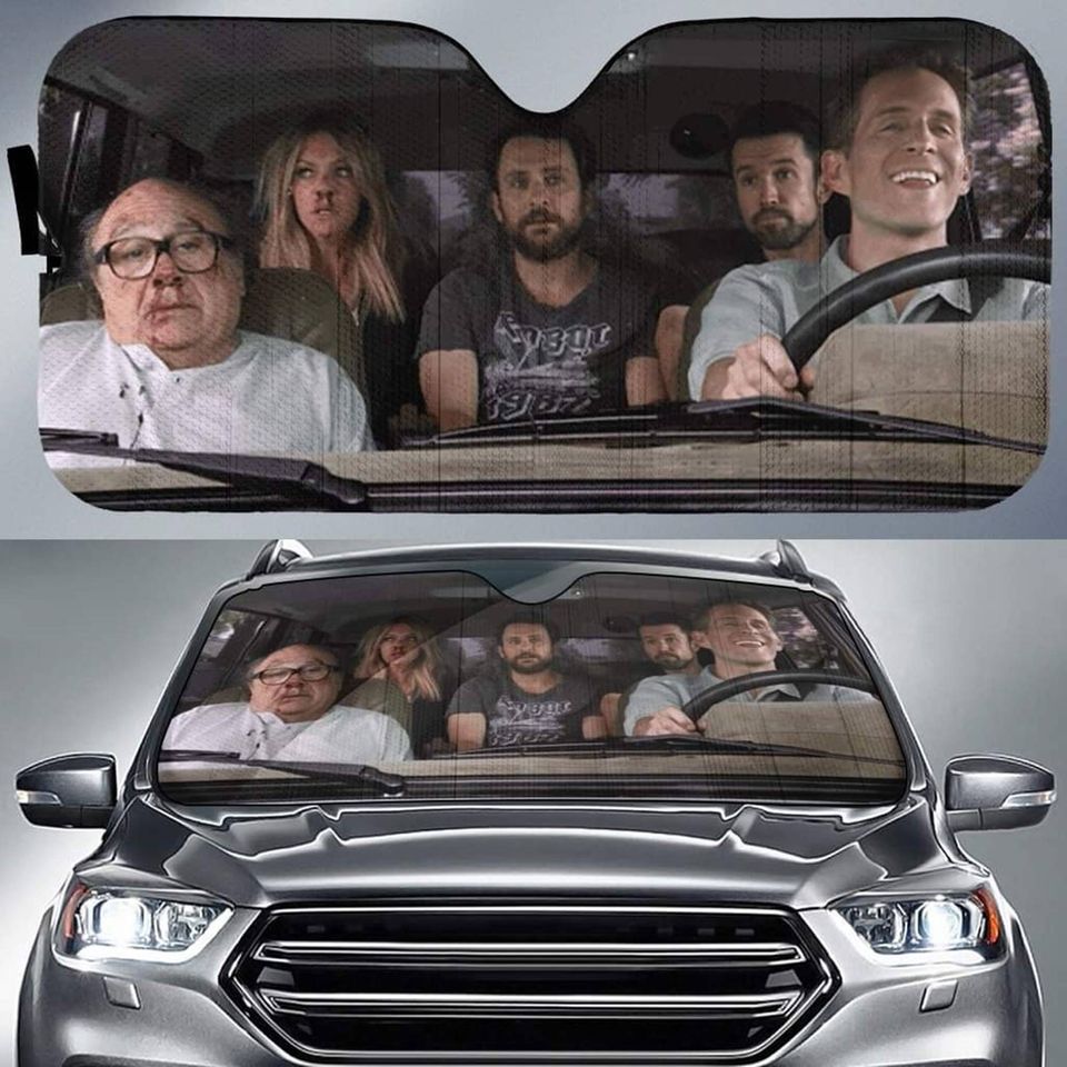 It's Always Sunny in Philadelphia Car Sun Shade