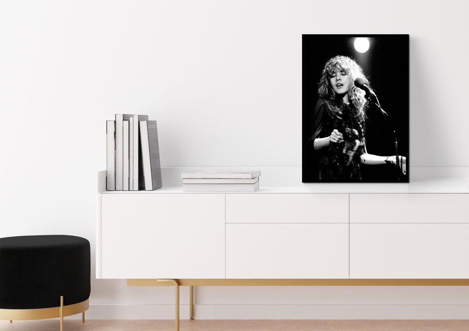 Young Stevie Nicks in Concert Poster