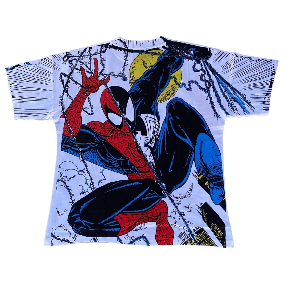 Spiderman Symbiote boot T-shirt