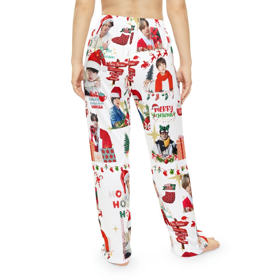 BTS inspired Jin Christmas Womens Pajama Pants
