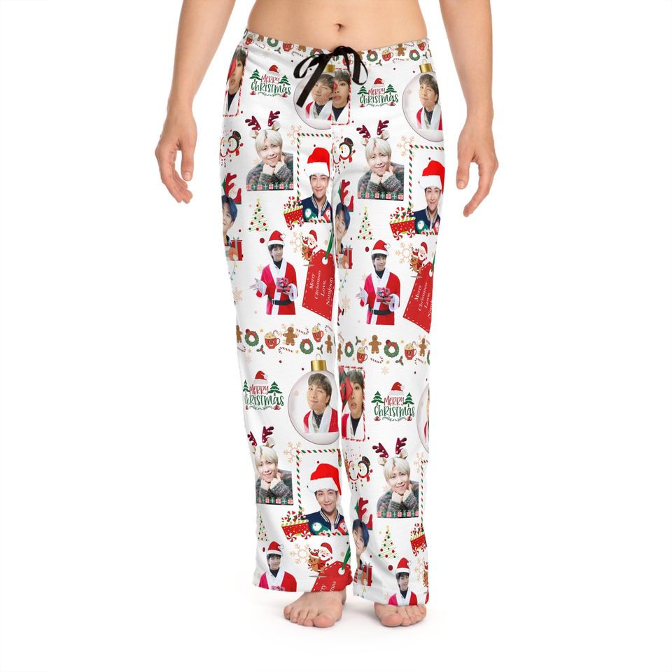 BTS inspired Namjoon Christmas Womens Pajama Pants