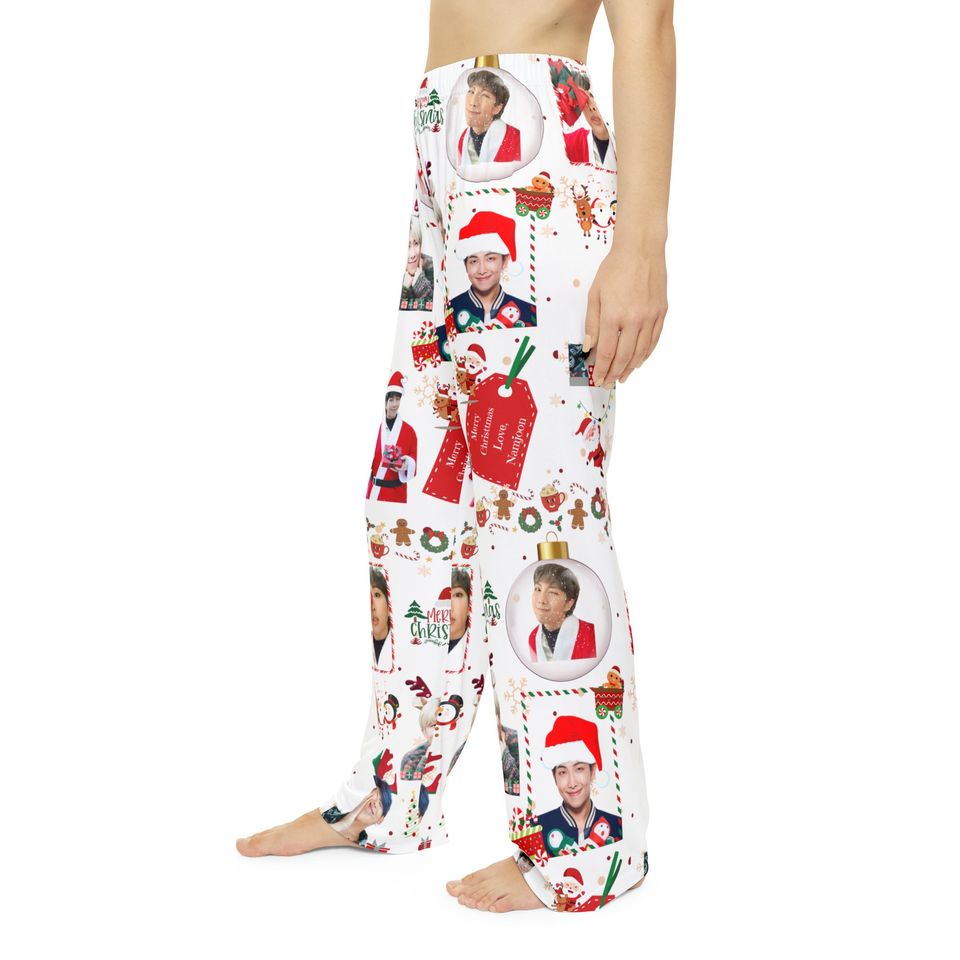 BTS Inspired Namjoon Christmas Women's Pajama Pants