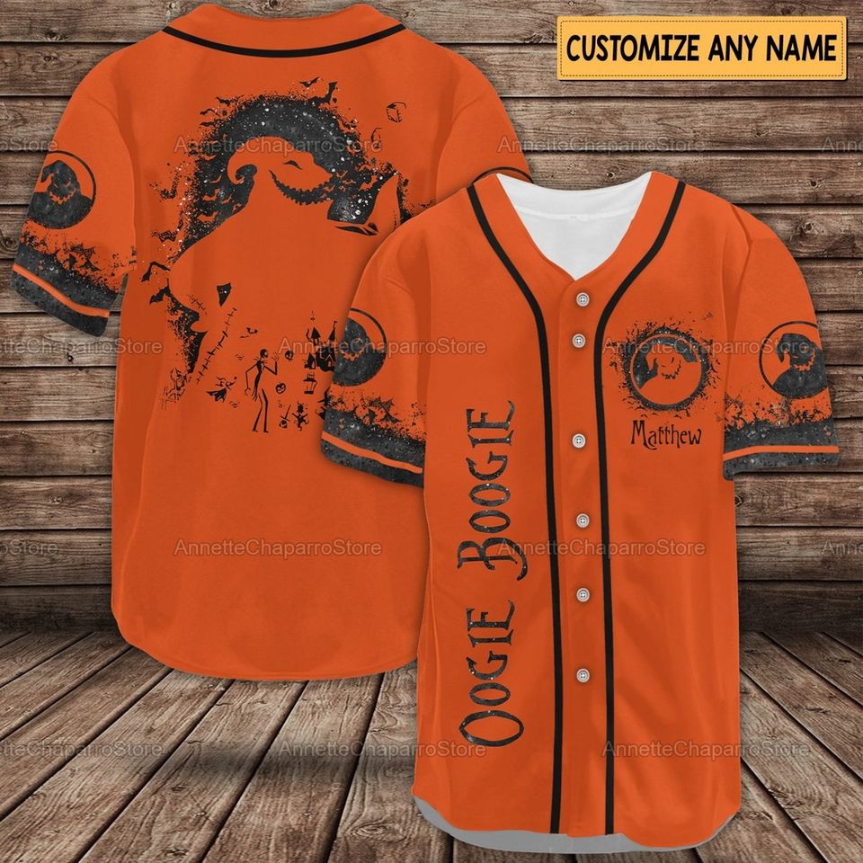 Oogie Boogie Baseball Jersey