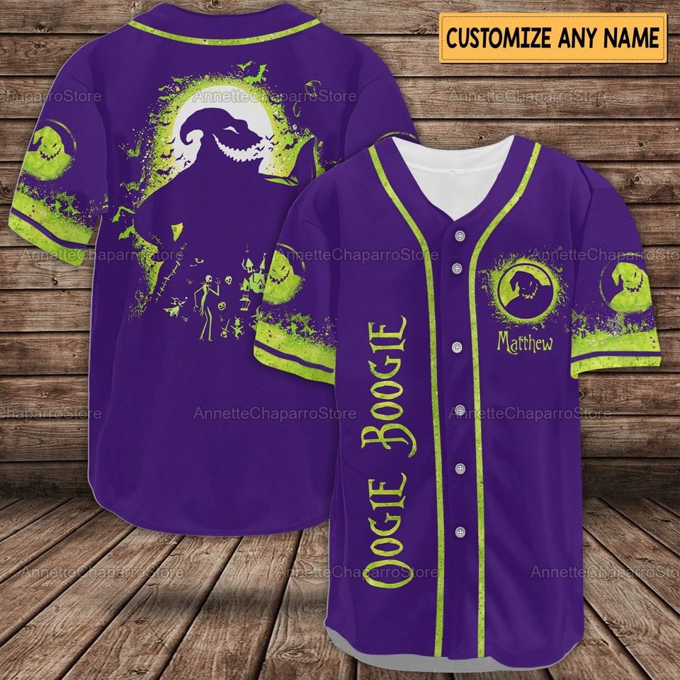 Oogie Boogie Baseball Jersey