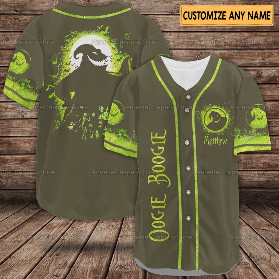 Oogie Boogie Baseball Jersey