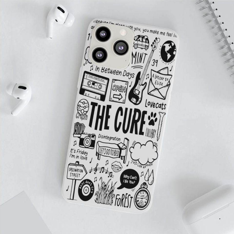 The Cure, The Cure Phone Case, The Cure Band.