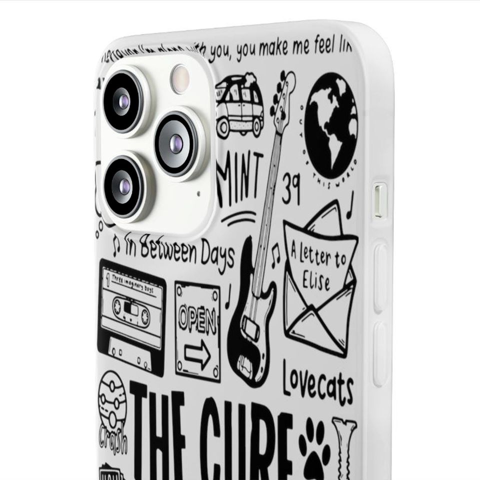The Cure, The Cure Phone Case, The Cure Band.