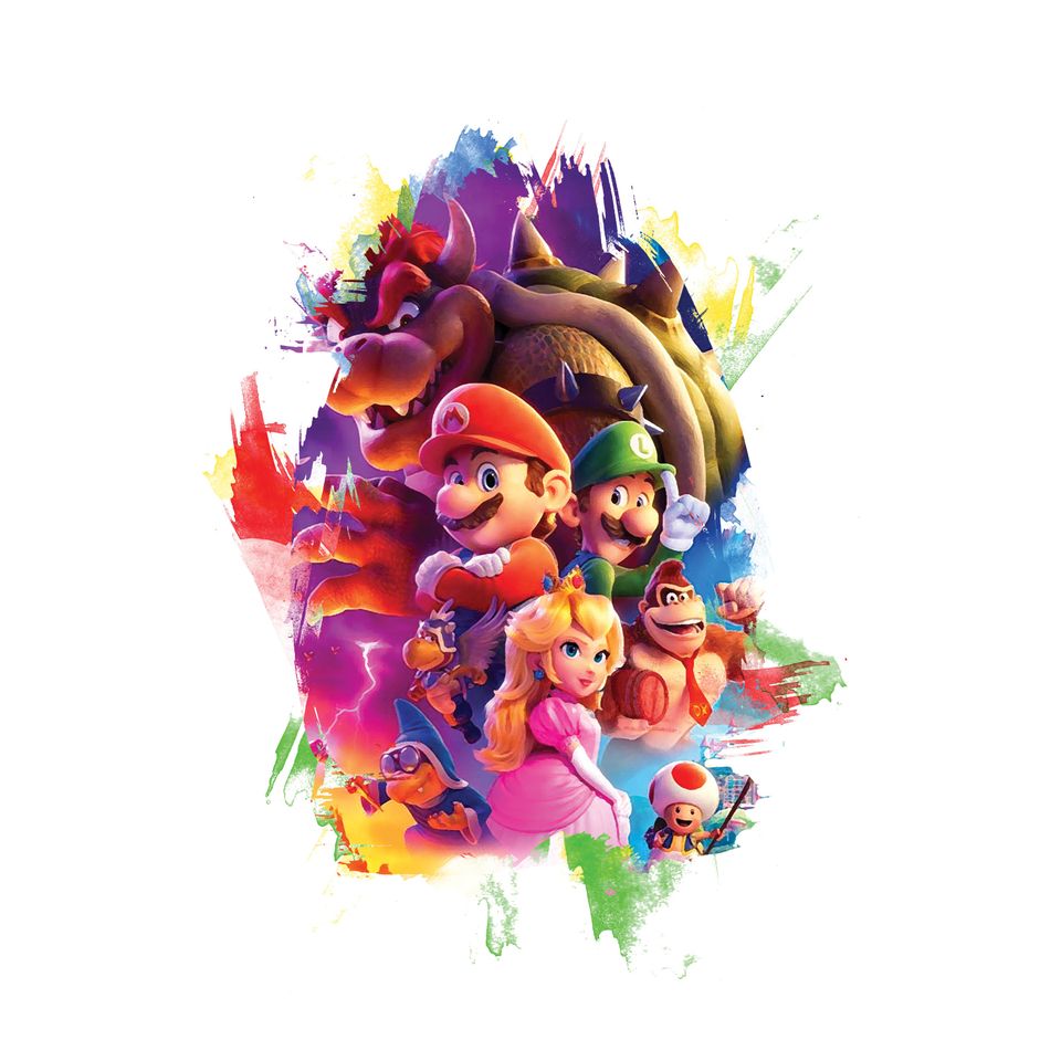 Super Mario Bros Movie - Poster - Print