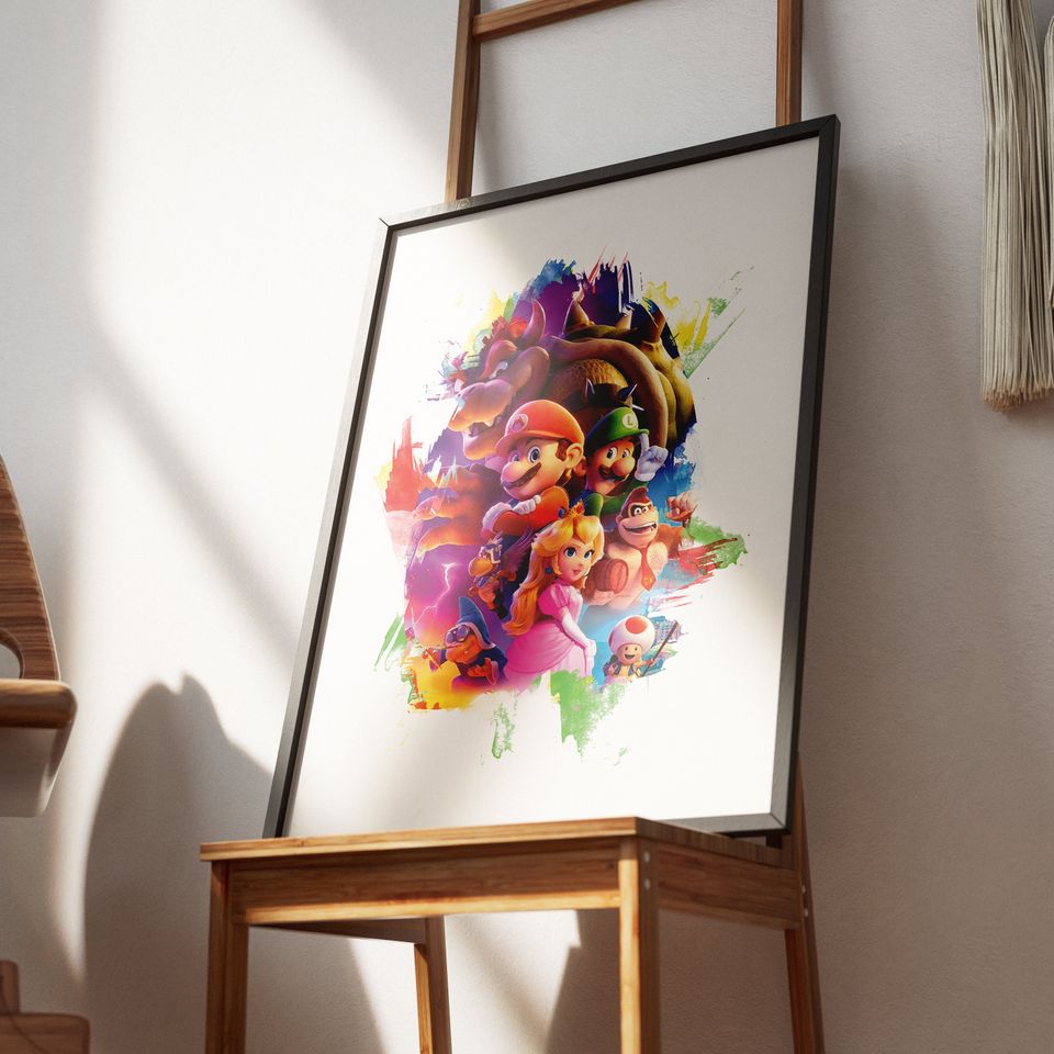 Super Mario Bros Movie - Poster - Print