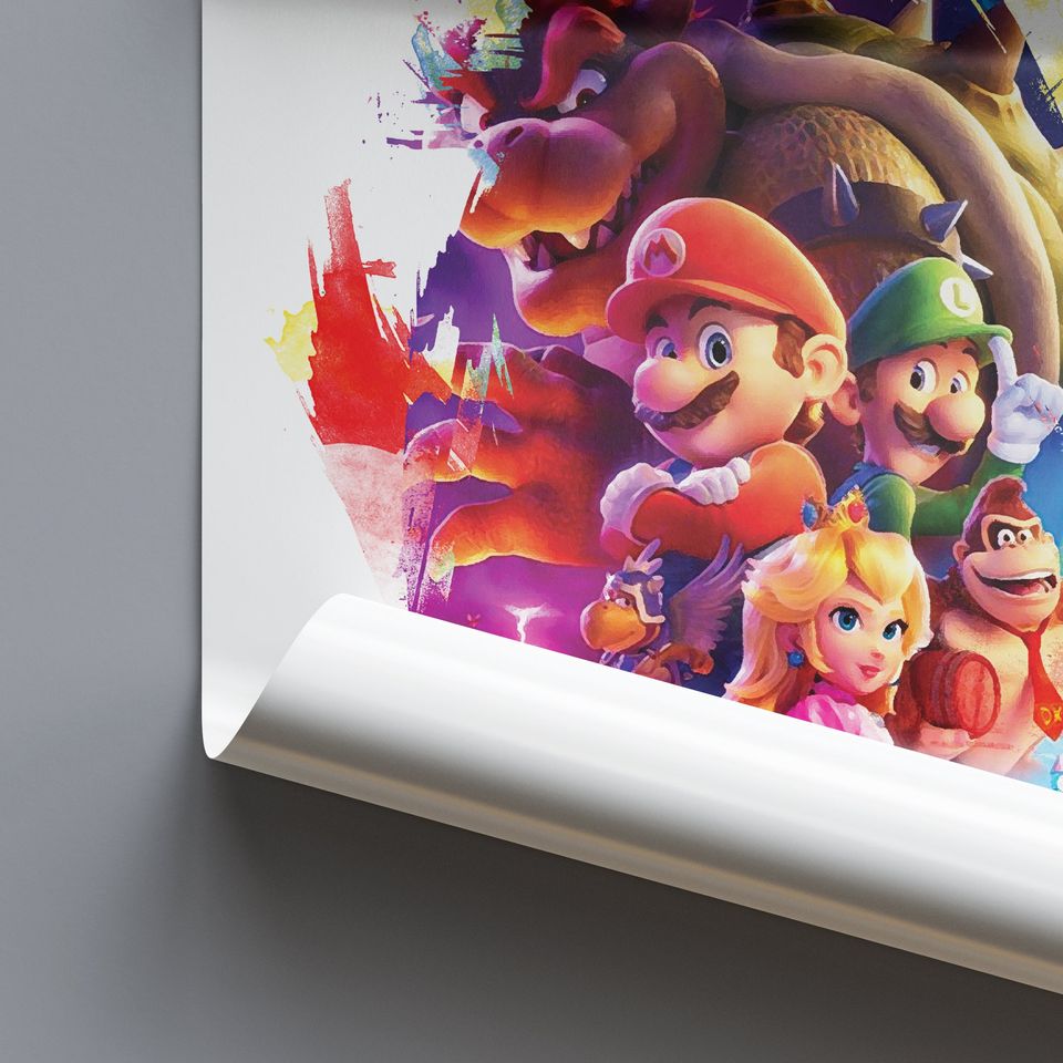 Super Mario Bros Movie - Poster - Print