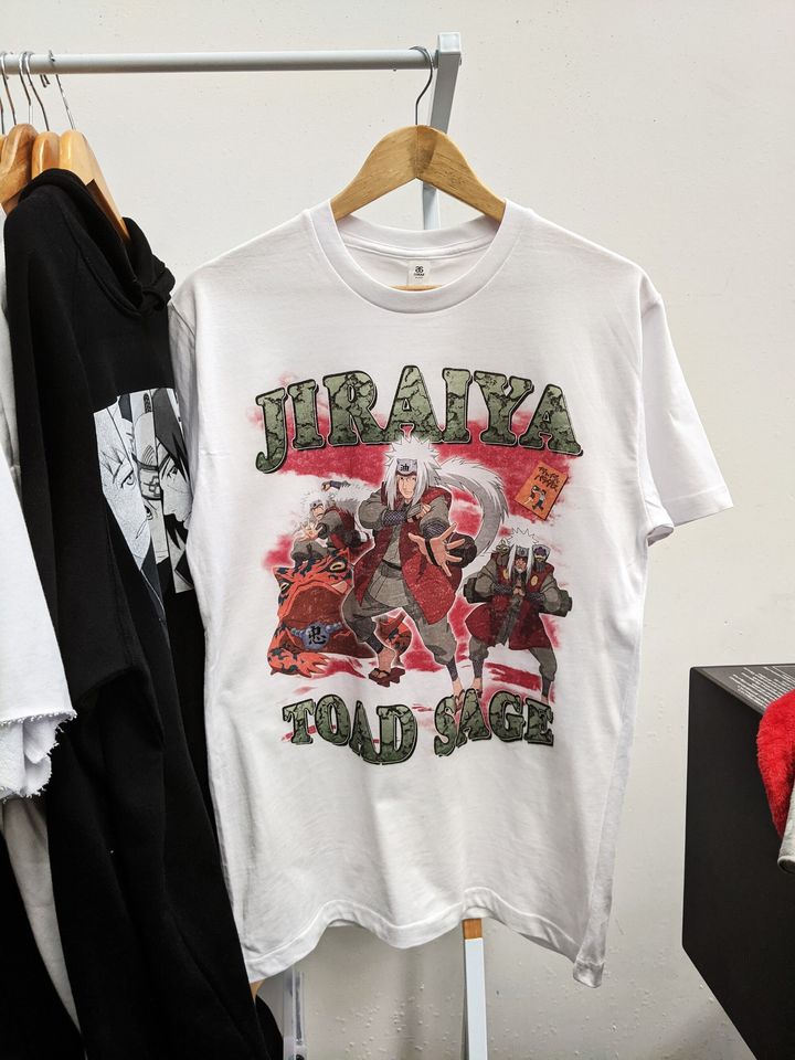 Jiraiya Toad Sage Anime Vintage Style T-Shirt!