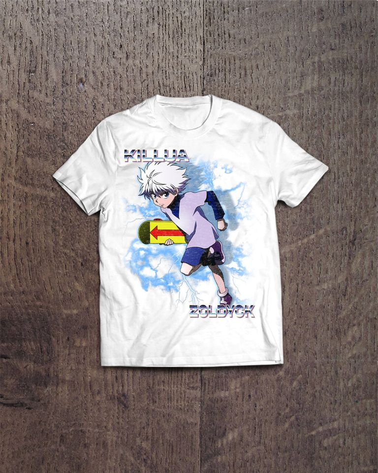 Zoldyck Killua  Anime Vintage Style T-Shirt!