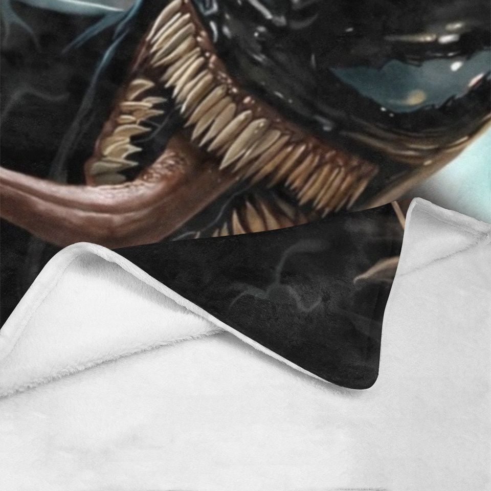 Venom Fleece Travel Blanket for Gift-Giving