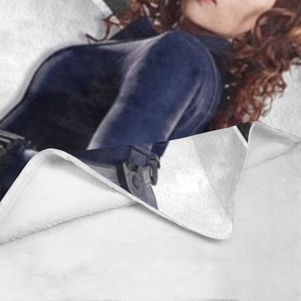 Black Widow Fleece Blanket