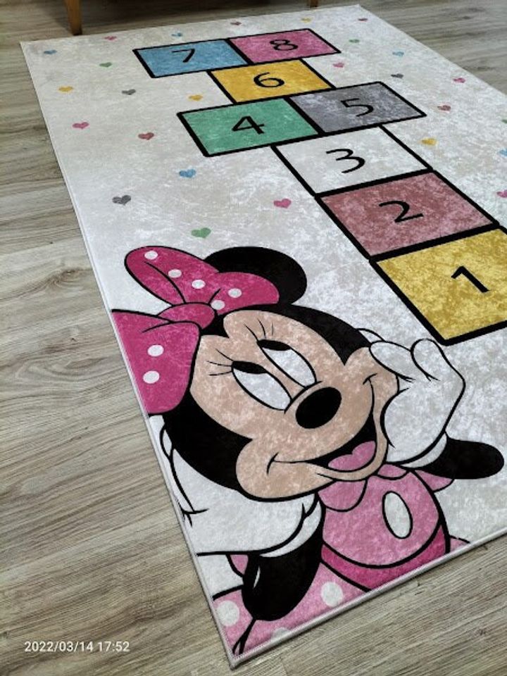 Minnie Mouse Disney Rug, Disney Fan Decor