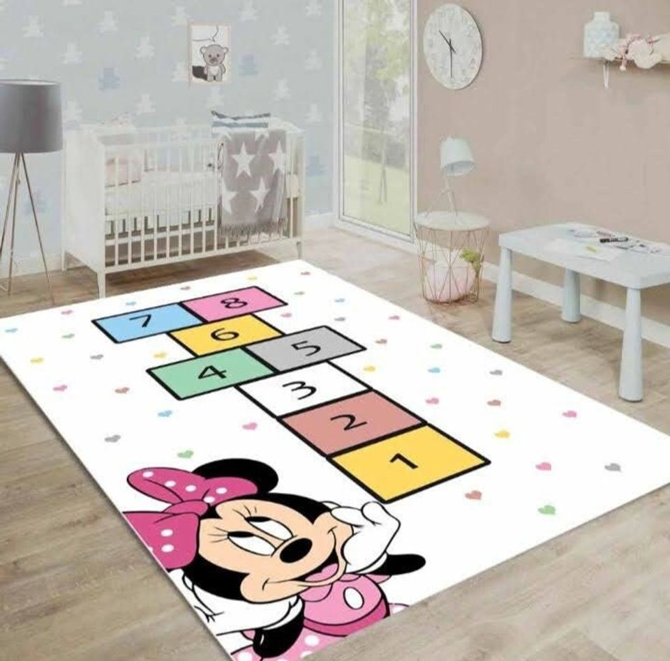 Minnie Mouse Disney Rug, Disney Fan Decor