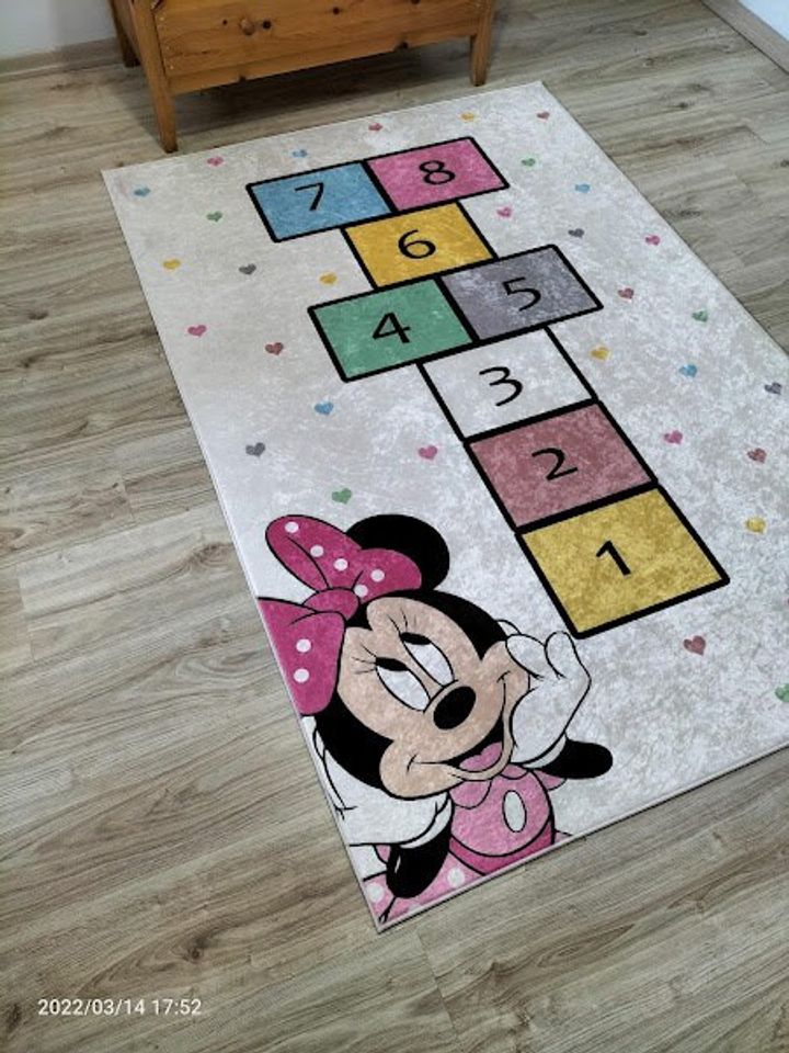 Minnie Mouse Disney Rug, Disney Fan Decor