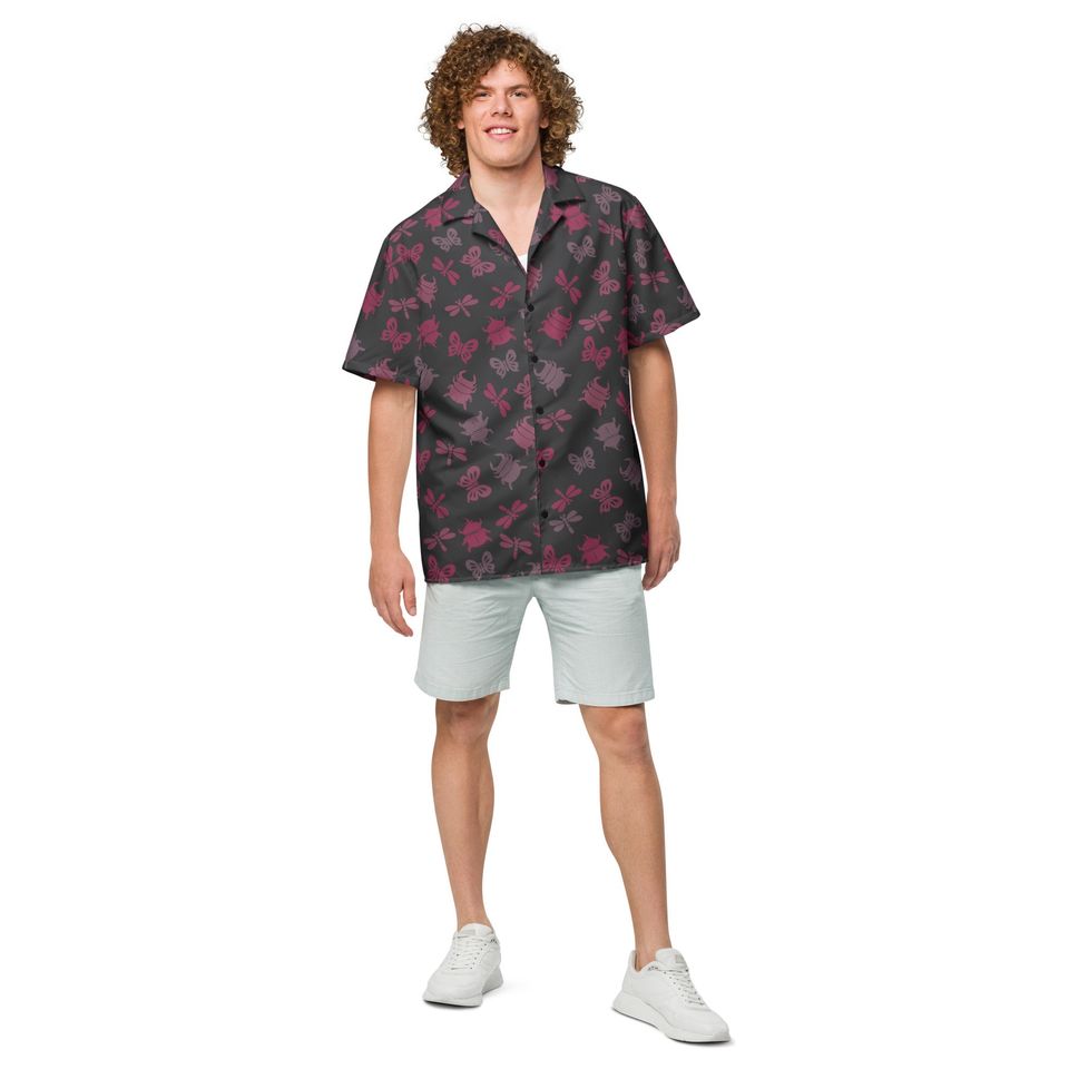 Bug Off Aloha Button Up Shirt