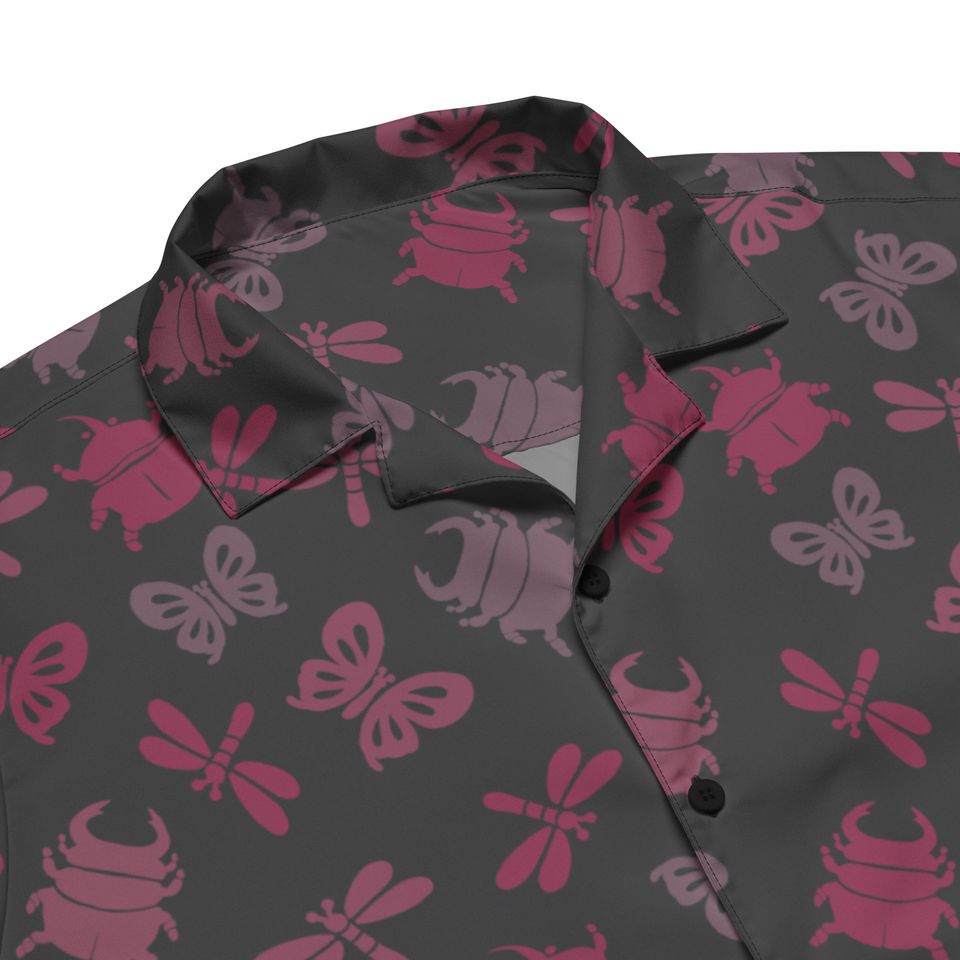 Bug Off Aloha Button Up Shirt