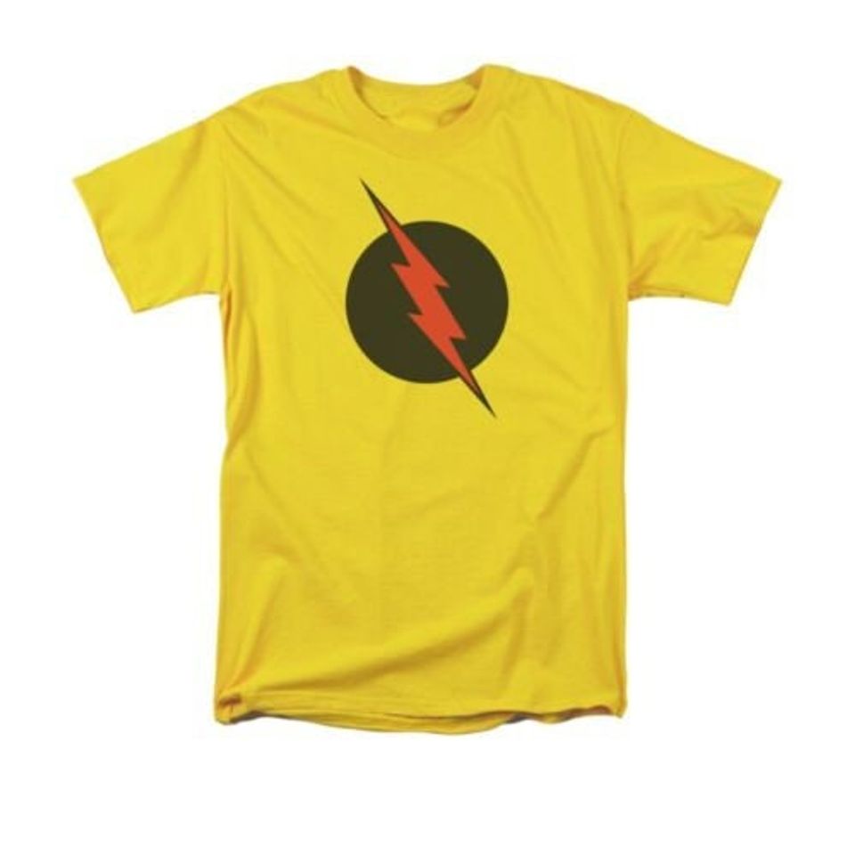 The Flash Reverse Flash Symbol DC Comics Adult T-Shirt